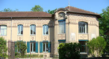Façade du gîte